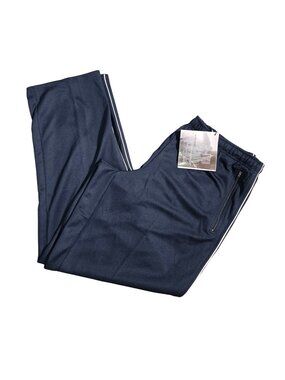NWT | North End Sport Techno Series Midnight Navy Track Pants Back Leg Zipper |